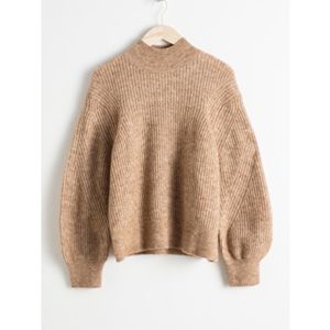 & Other Stories Oversized Ribbed Knit Wool Sweater & Other Stories Oversized Ribbed Knit Wool Sweater